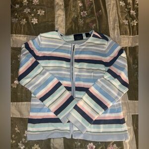 Pastel Striped Sweater